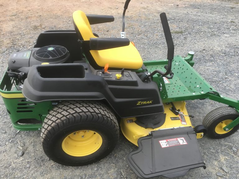 Ride on lawn mower in the Adelaide Hills